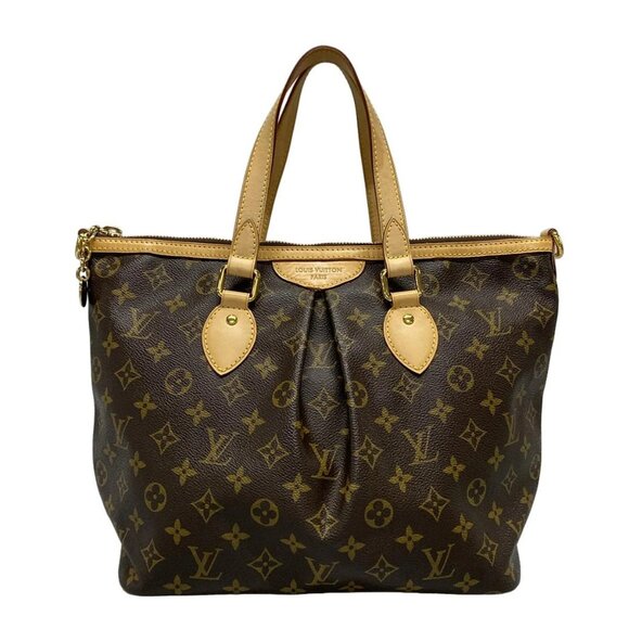 Auth LOUIS VUITTON Palermo PM M40145 Monogram AH4123 Handbag Monogram Canvas - Picture 1 of 16